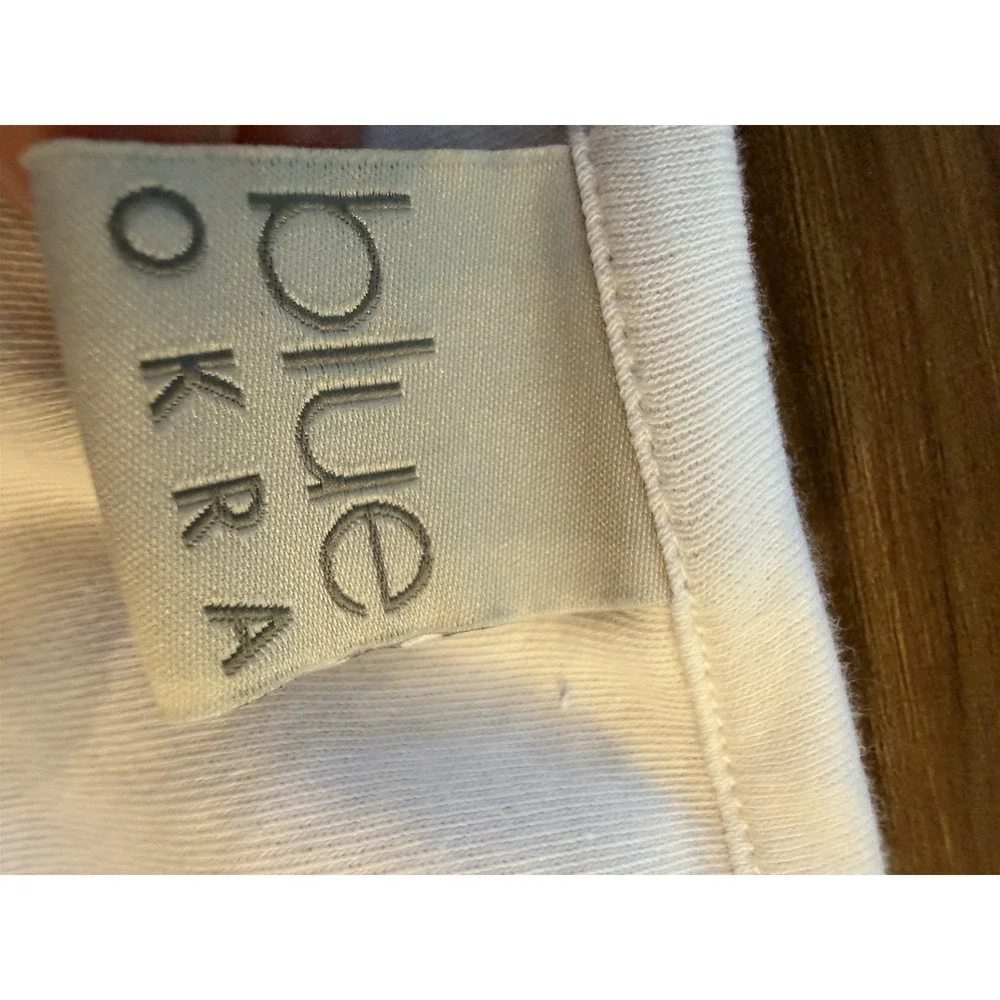 Blue Okra Organic Cotton Baby Blanket Swan Bird Toile‎ Lovey Security Blanket